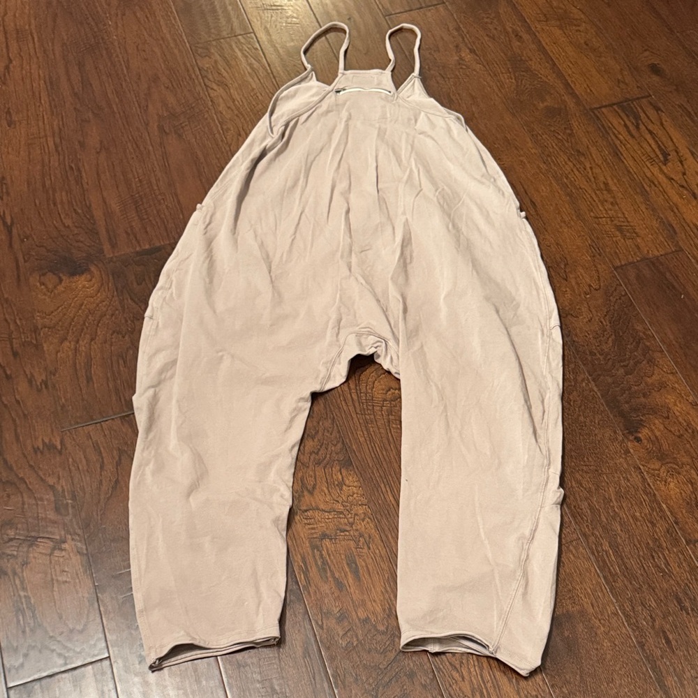 Free People Khaki Tan FP Movement Hot Shot Onesie - Picture 6 of 7